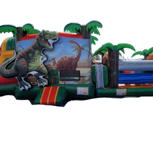 3D T-Rex Dinosaur Obstacle Course