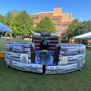 🤍🐂 White Flow Mechanical Bull