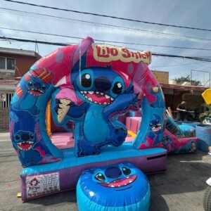 🐾💙 Stitch’s Island Bounce Adventure