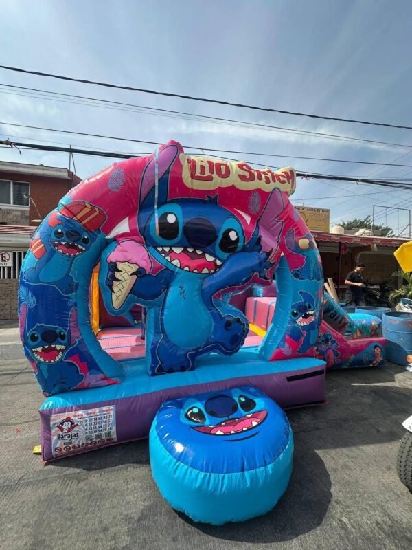 🐾💙 Stitch’s Island Bounce Adventure